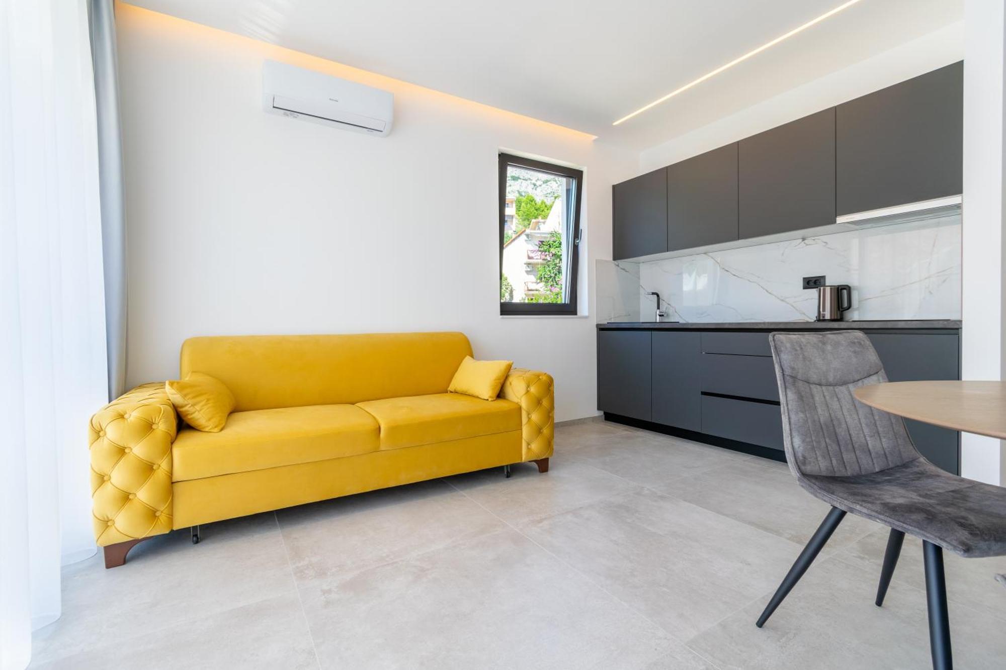 Apartmani Pino 1 Baska Voda Bagian luar foto