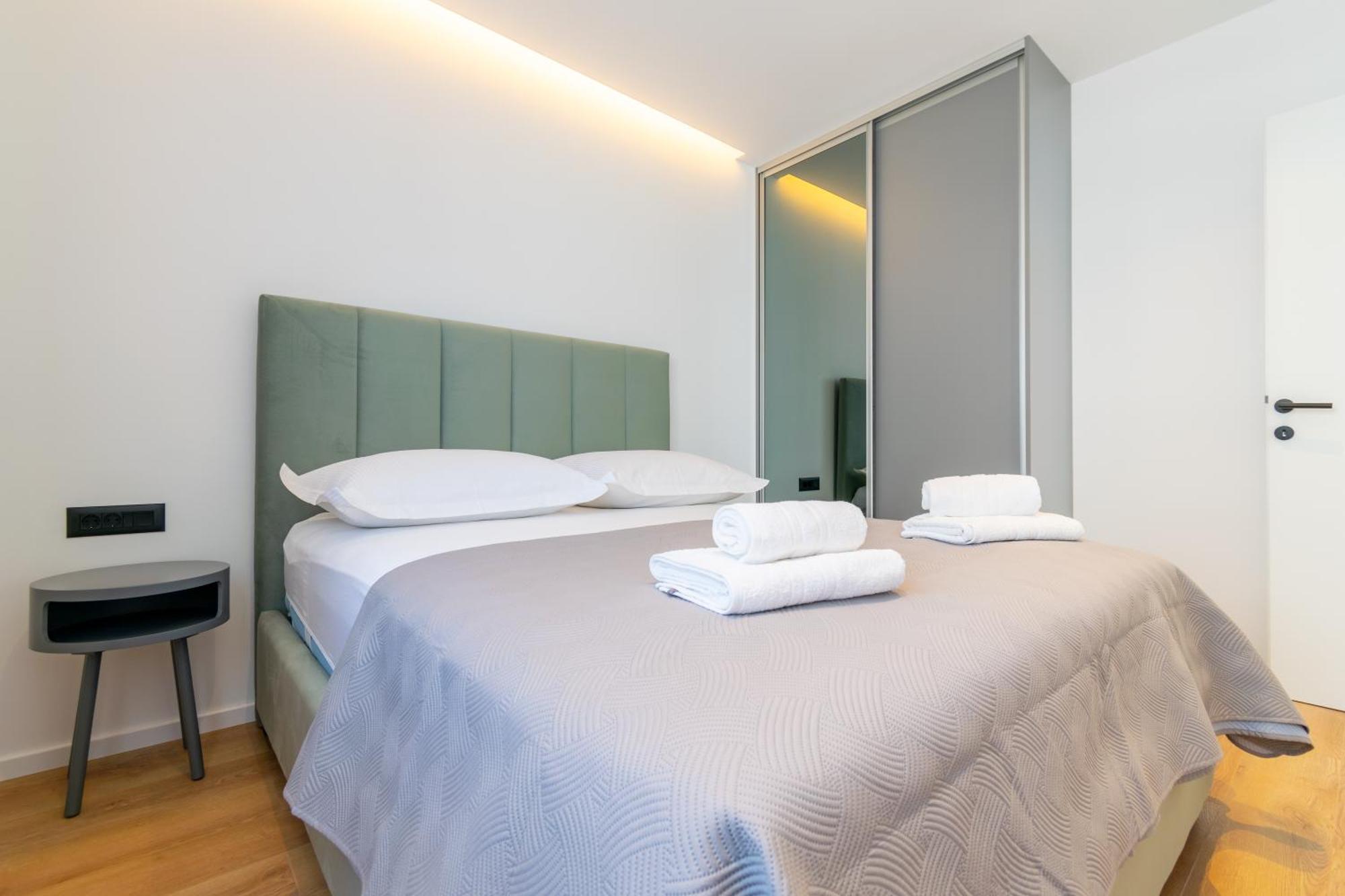 Apartmani Pino 1 Baska Voda Bagian luar foto