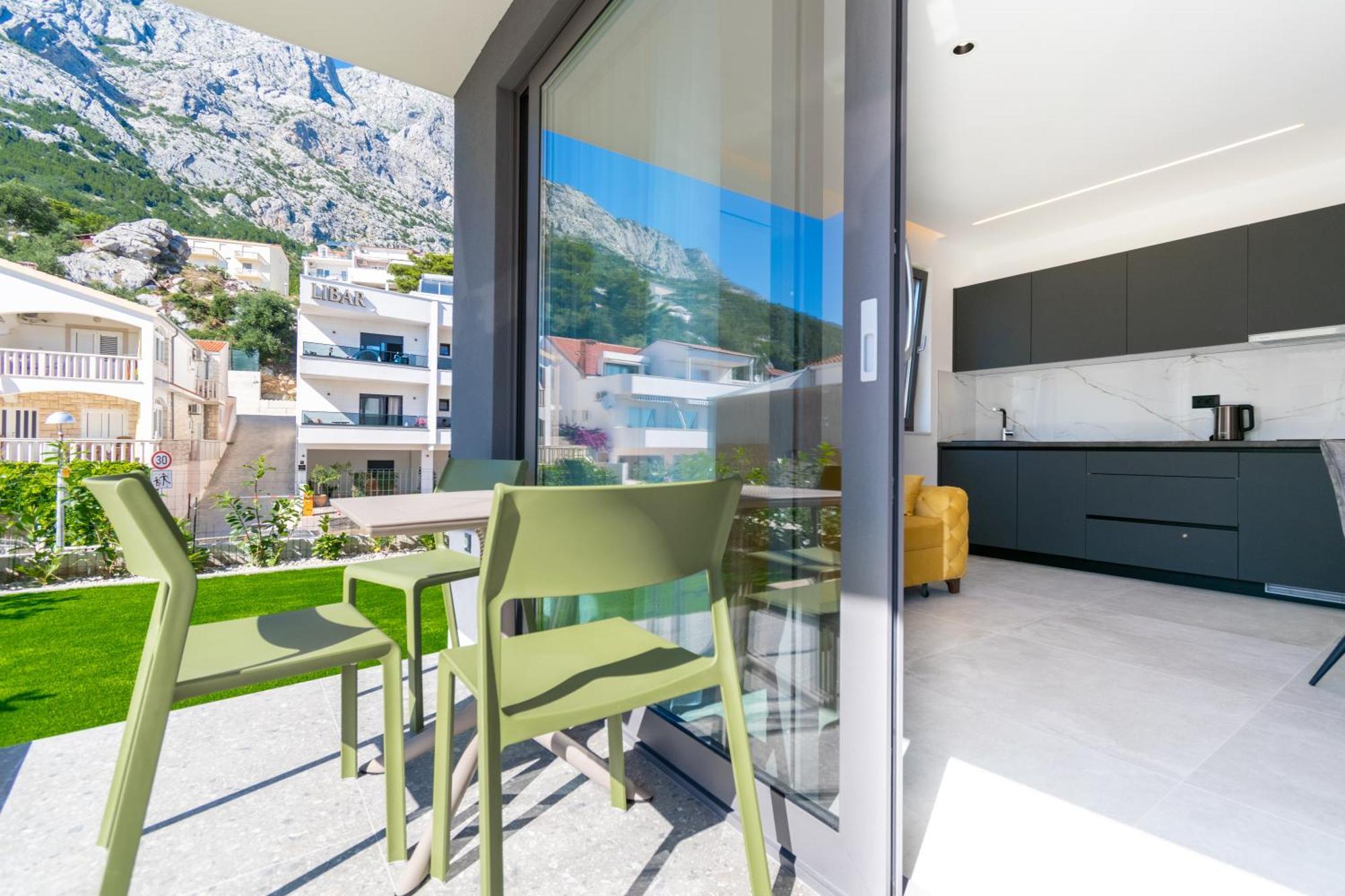 Apartmani Pino 1 Baska Voda Bagian luar foto